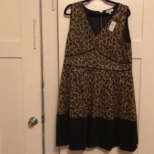 Neiman Marcus Leopard Dress brand new size 16W